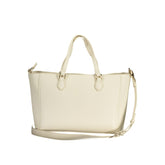 Mario Valentino White Polyethylene Handbag